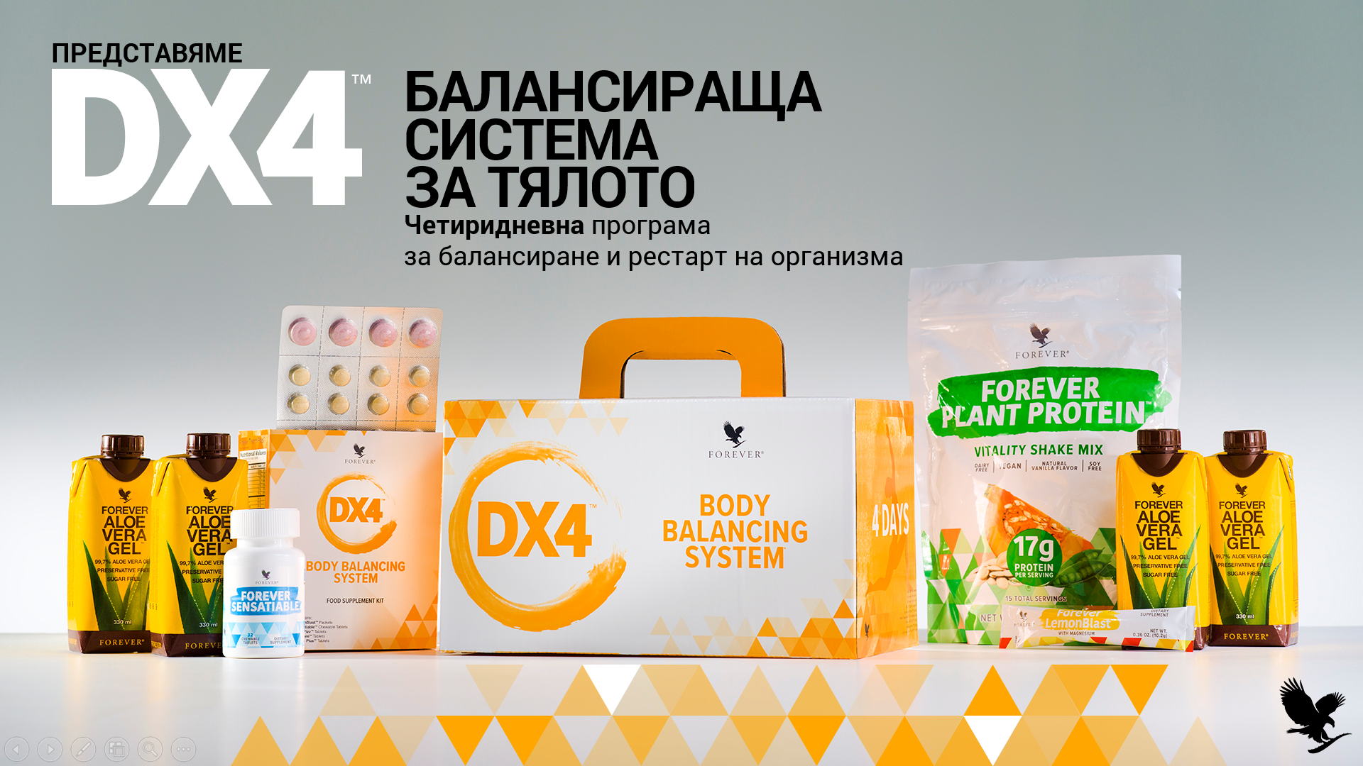 Форевър обучения – НОВАТА ПРОГРАМА DX4
